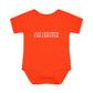 Just a kid from Colchester Infant Baby Rib Bodysuit