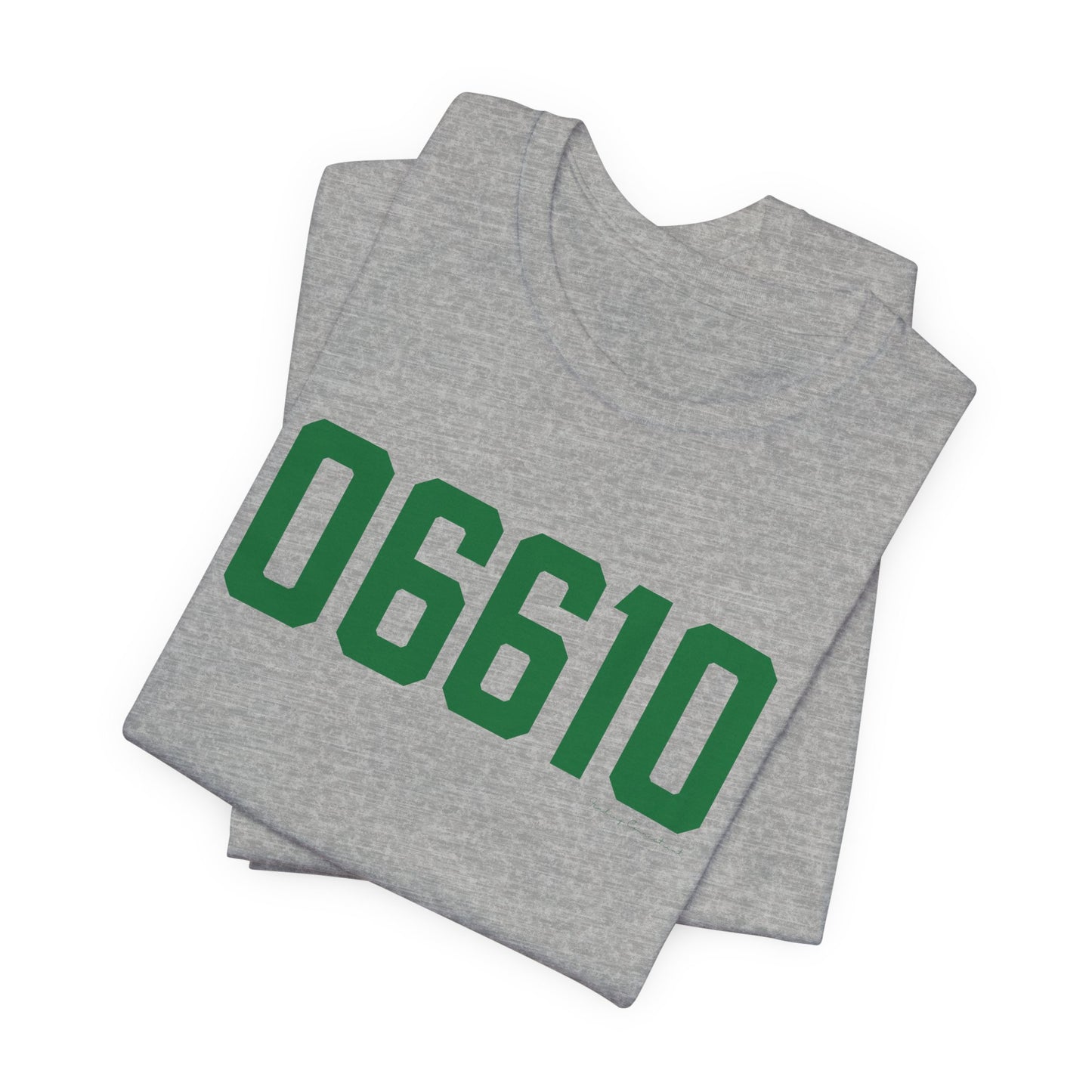 06610  Bridgeport Connecticut Zip Code Unisex Jersey Short Sleeve T-Shirt