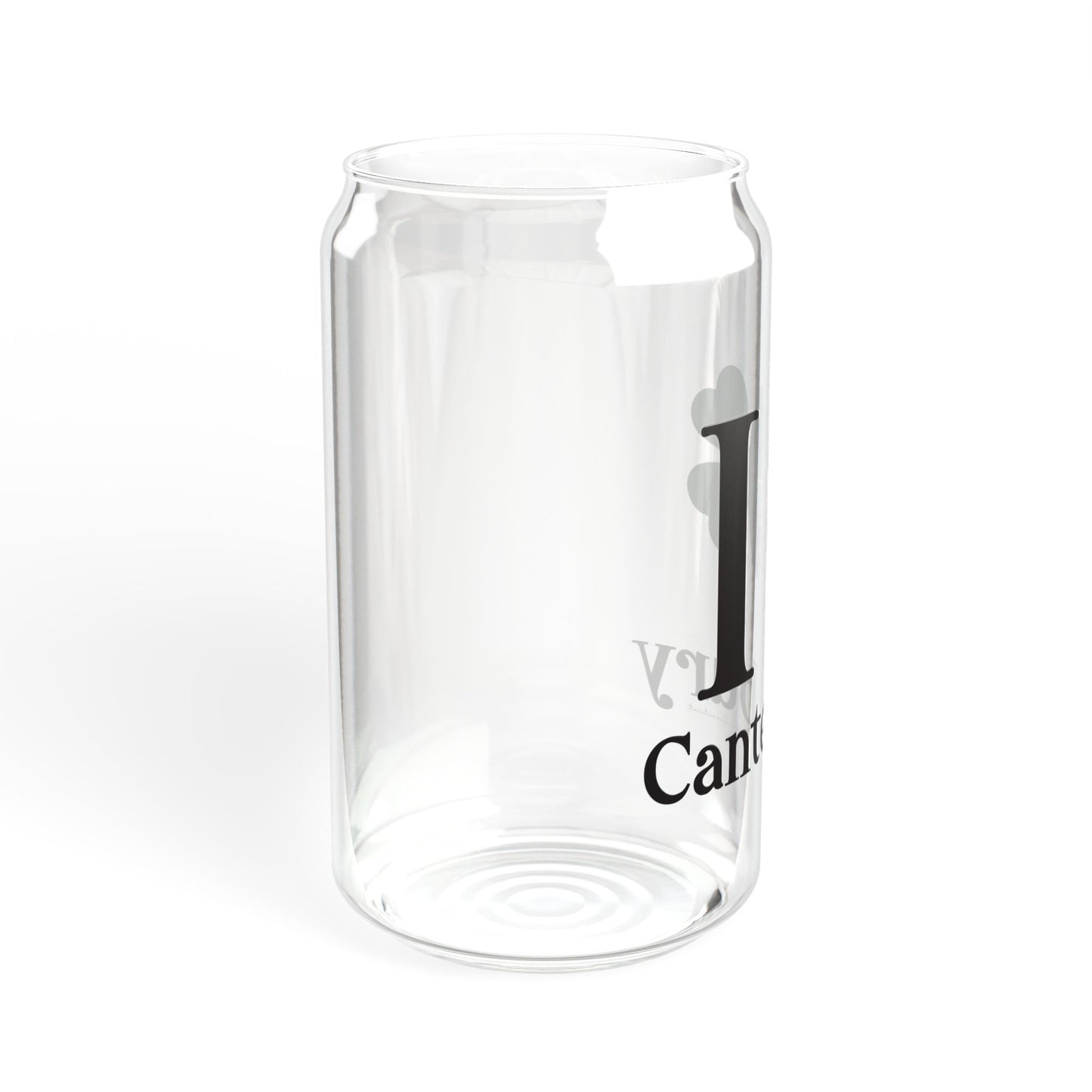 I Clover Canterbury Sipper Glass, 16oz