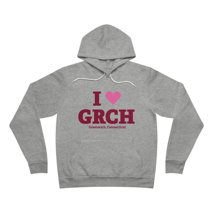 I Heart GRCH Unisex Sponge Fleece Pullover Hoodie