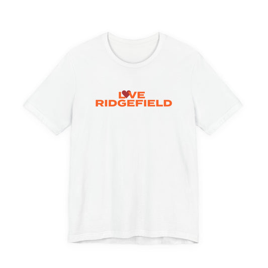 Love Ridgefield Unisex Jersey Short Sleeve T-Shirt