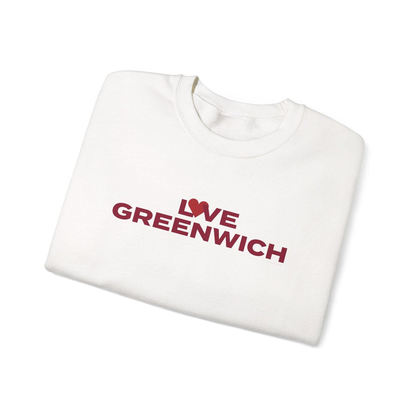 Love Greenwich Unisex Heavy Blend™ Crewneck Sweatshirt