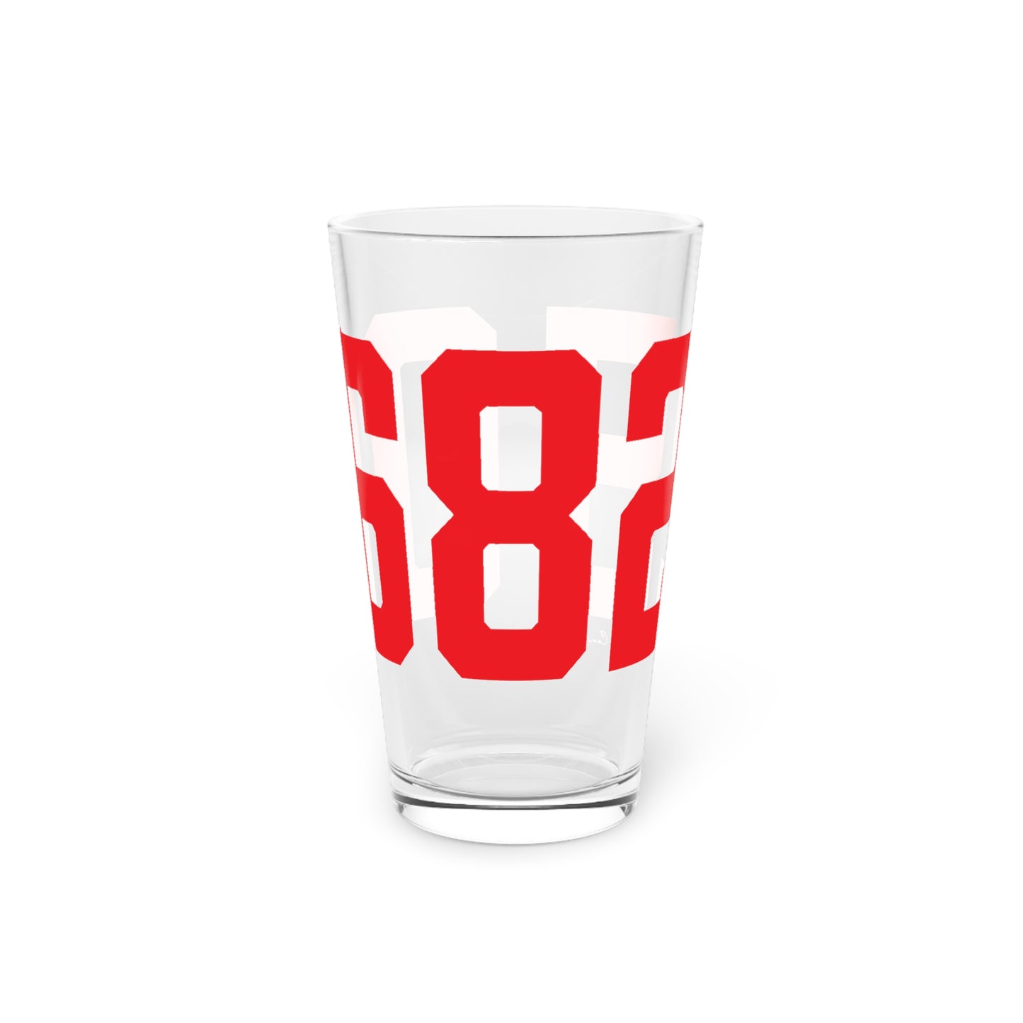 06825 Fairfield Connecticut Zip Code Pint Glass, 16oz