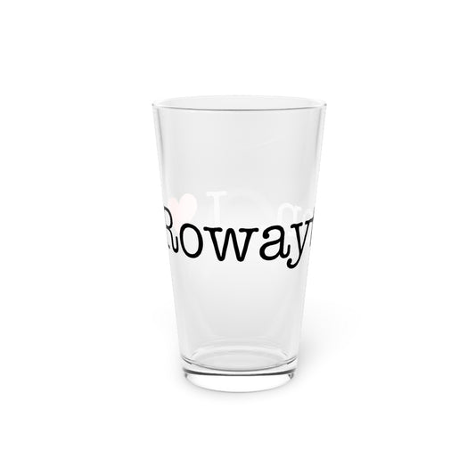 I Heart Rowayton. Pint Glass, 16oz
