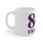 860 Franklin Red, White & Blue Mug 11oz