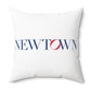 41 Tilt Newtown Spun Polyester Square Pillow