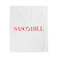 41 Tilt Sasco Hill Velveteen Plush Blanket