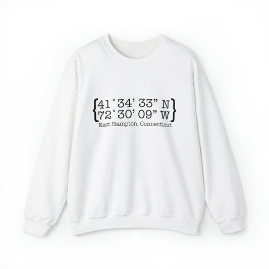 East hampton ct coordinates sweatashirt