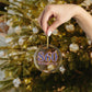 860 Woodstock Red, White & Blue Glass Ornaments