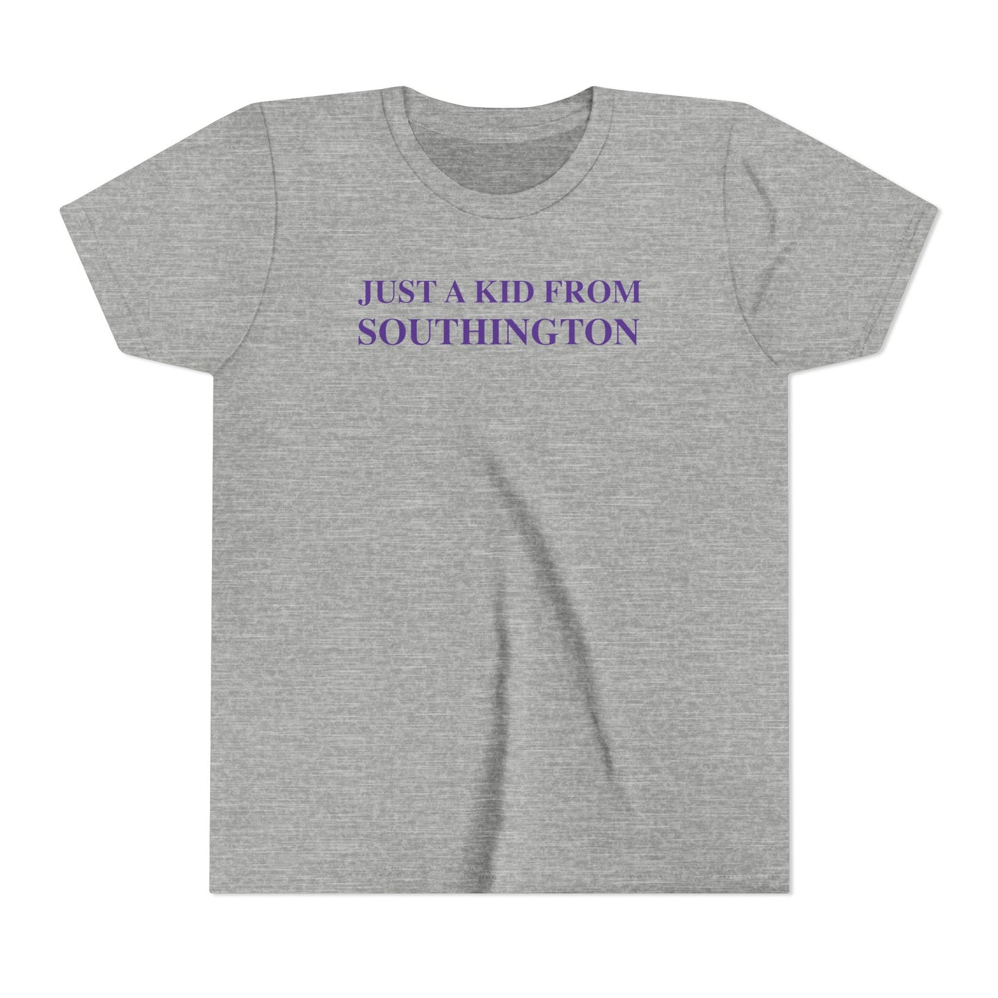 Just a kid from Southington Youth Short Sleeve T-Shirt