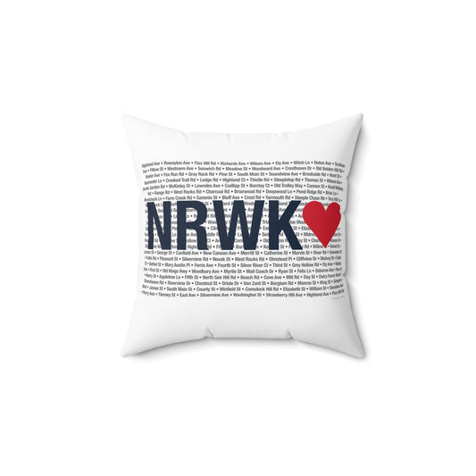 Norwalk Love Spun Polyester Square Pillow