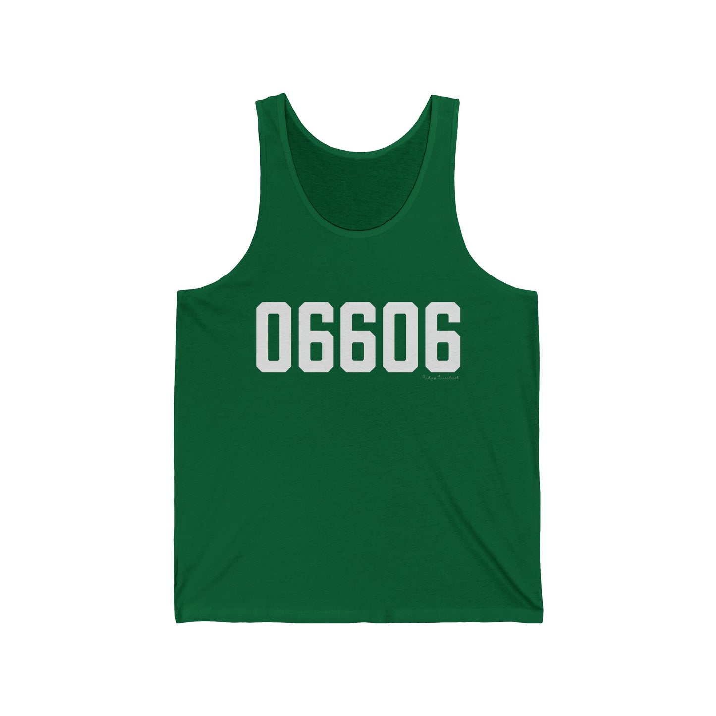 06606 Bridgeport CT Zip Code Unisex Jersey Tank Top