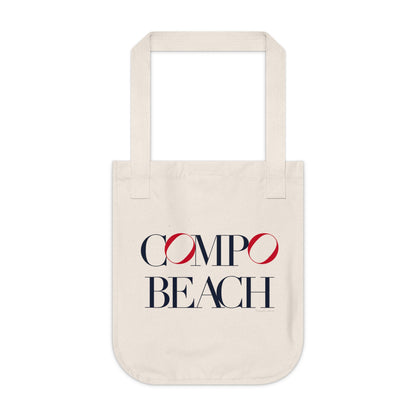 41 Tilt Compo Beach Organic Canvas Tote Bag