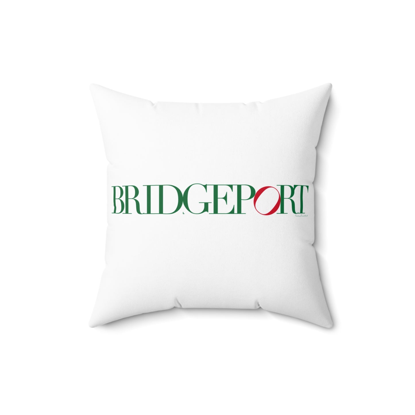 41 Tilt Bridgeport Spun Polyester Square Pillow