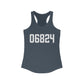 06824 Fairfield CT Zip Code Women's Ideal Racerback Tank Top