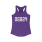 06824 Fairfield CT Zip Code Women's Ideal Racerback Tank Top