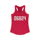 06824 Fairfield CT Zip Code Women's Ideal Racerback Tank Top