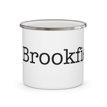 I Heart Brookfield. Enamel Camping Mug