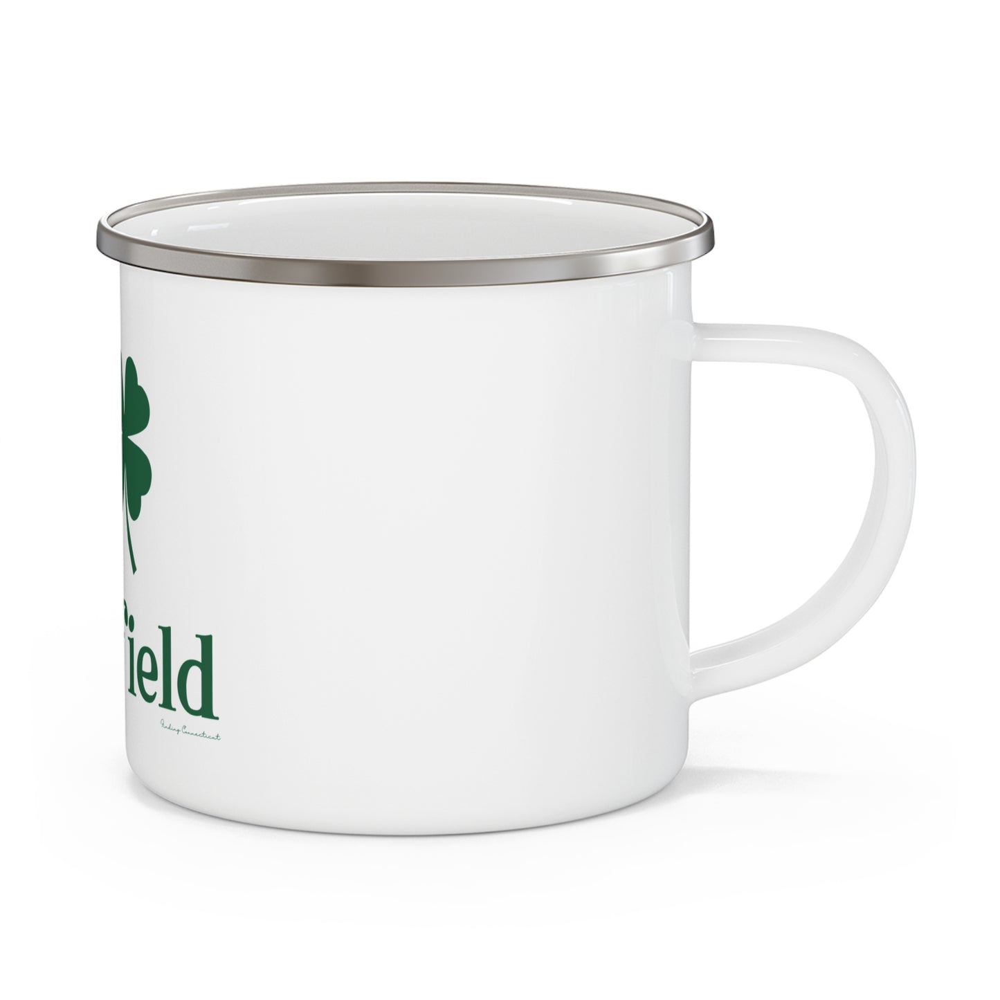 I Clover Ridgefield  Enamel Camping Mug