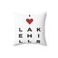 Lake Hills Vision Spun Polyester Square Pillow