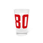 06608 Bridgeport Connecticut Zip Code Pint Glass, 16oz