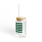 Bridgeport Connecticut St Patrick's Day Flag Sipper Glass, 16oz