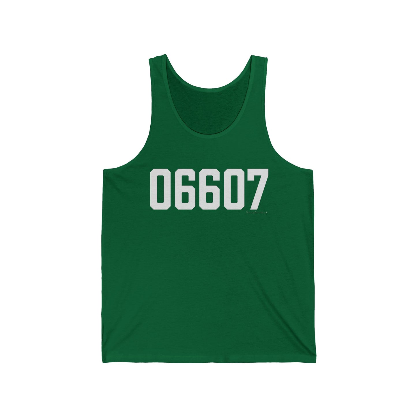 06607 Bridgeport CT Zip Code Unisex Jersey Tank Top
