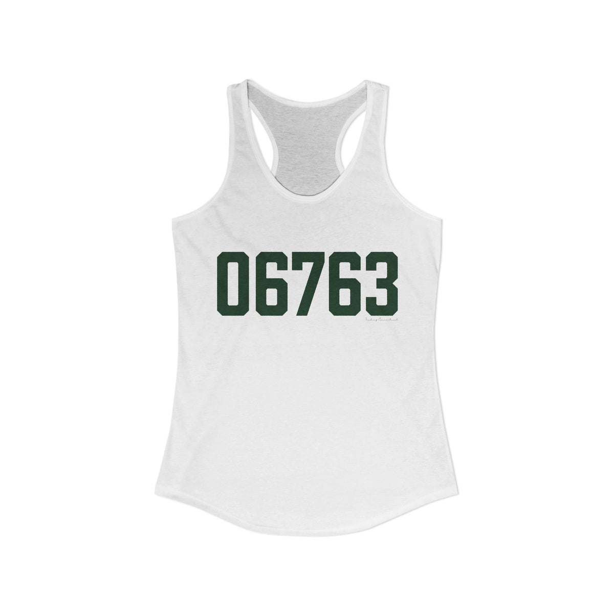 06763 Morris Connecticut Zip Code Women's Ideal Racerback Tank Top