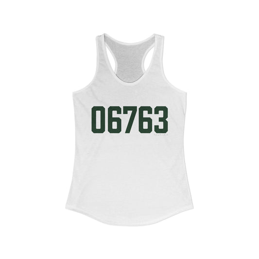 06763 Morris Connecticut Zip Code Women's Ideal Racerback Tank Top