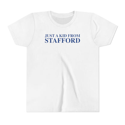 Just a kid from Stafford Youth Short Sleeve T-Shirt
