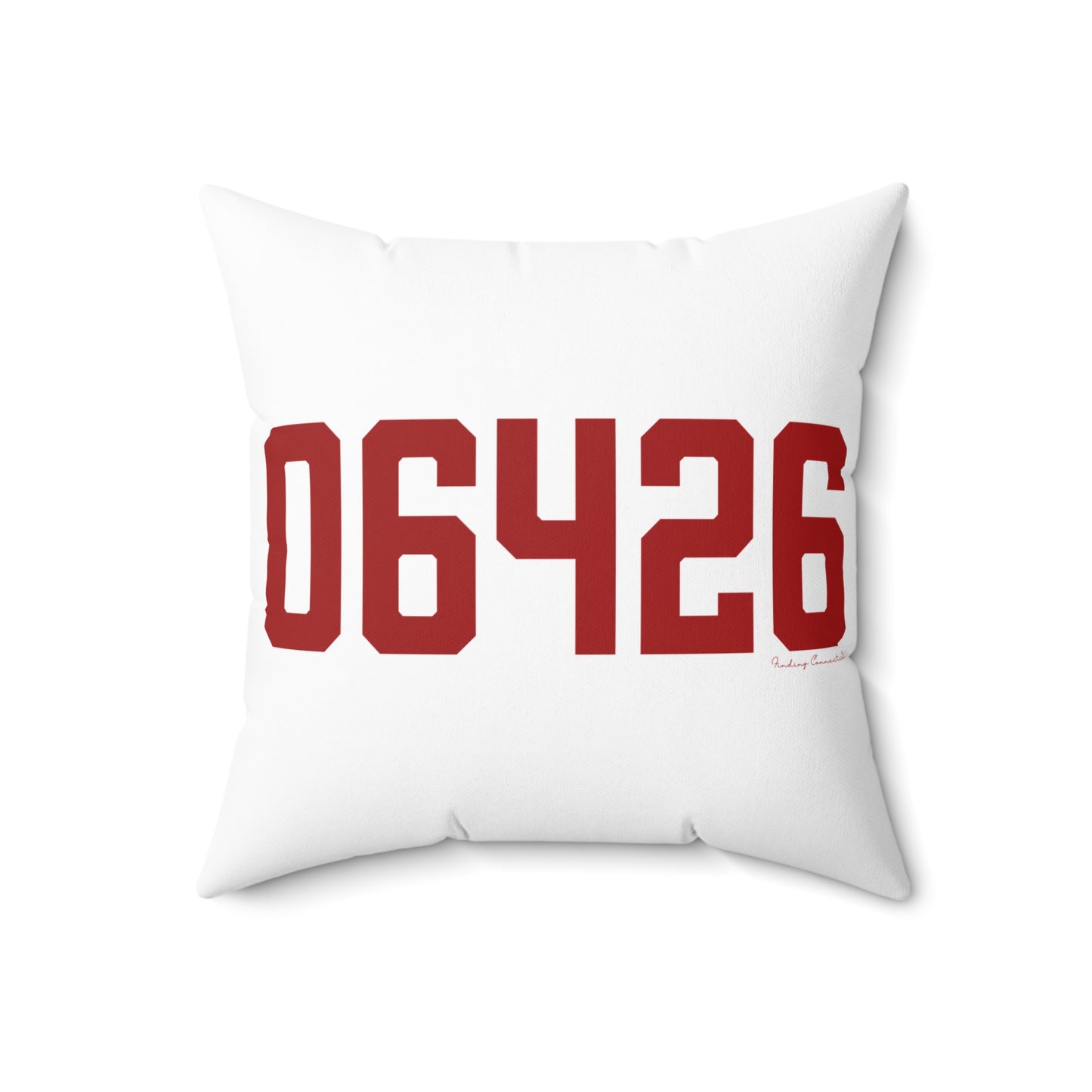 06426 Essex Connecticut Zip Code Spun Polyester Square Pillow
