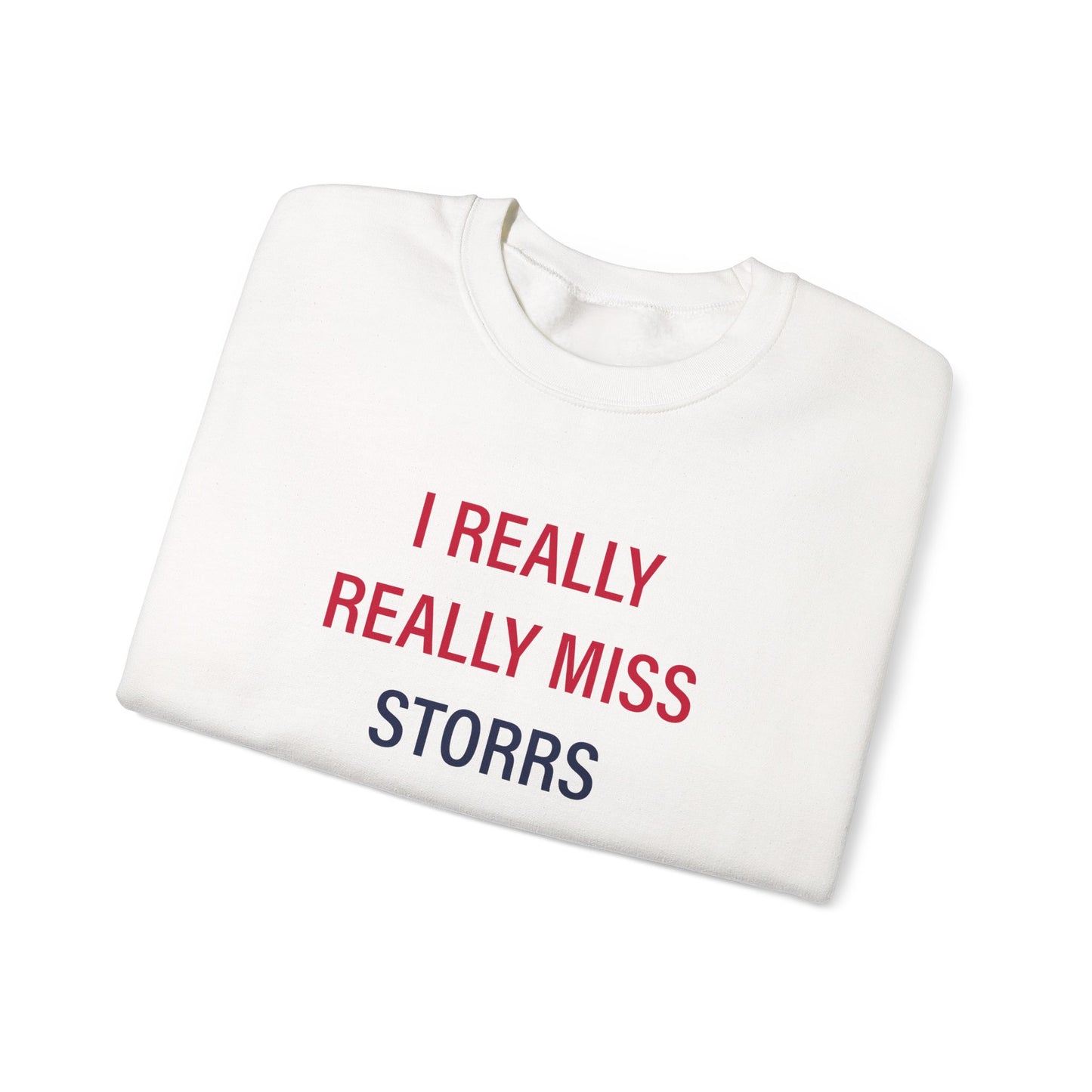 I Really Really Miss Storrs Unisex Heavy Blend™ Crewneck Sweatshirt