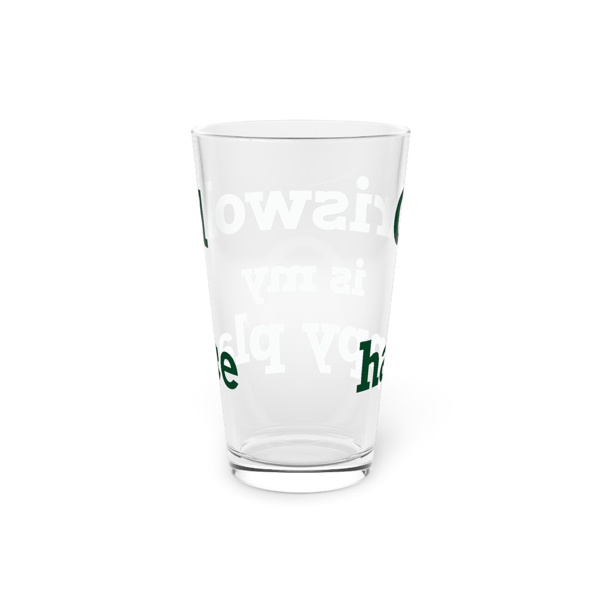 Griswold is My Happy Place Pint Glass, 16oz