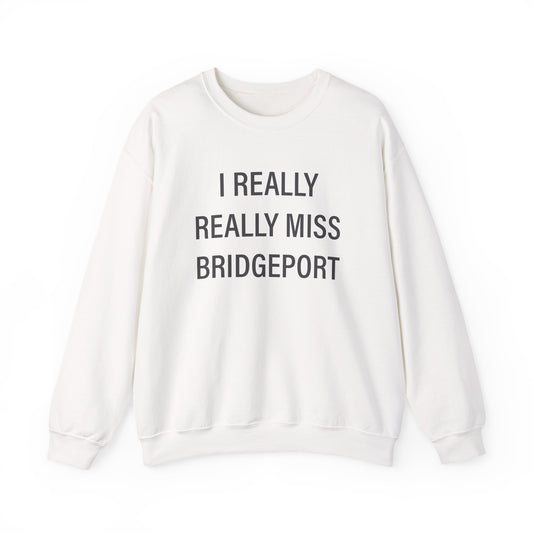I Really Really Miss Bridgeport Unisex Heavy Blend™ Crewneck Sweatshirt
