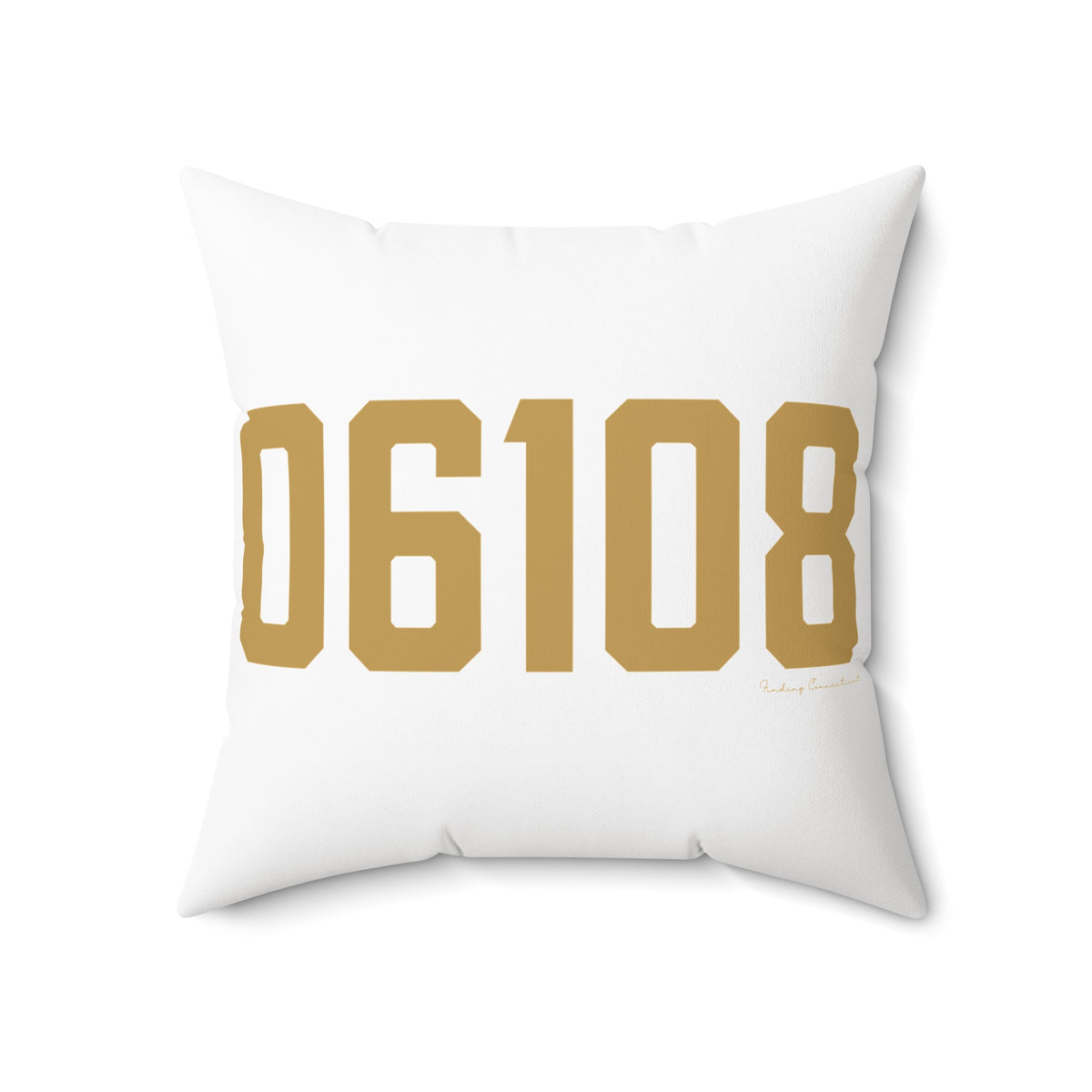 06108 East Hartford Connecticut Zip Code Polyester Square Pillow
