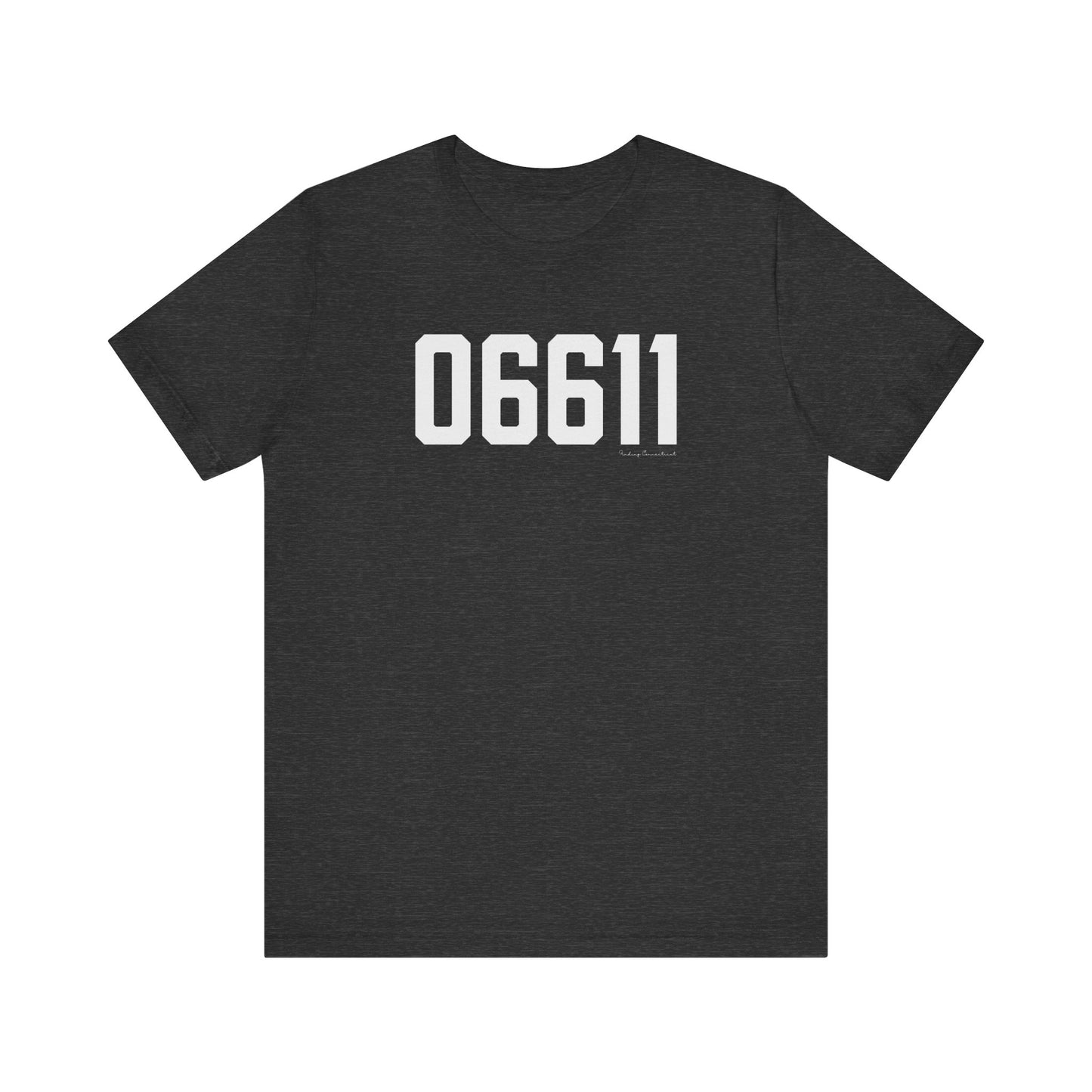 06611 Trumbull CT Zip Code Unisex Jersey Short Sleeve T-Shirt
