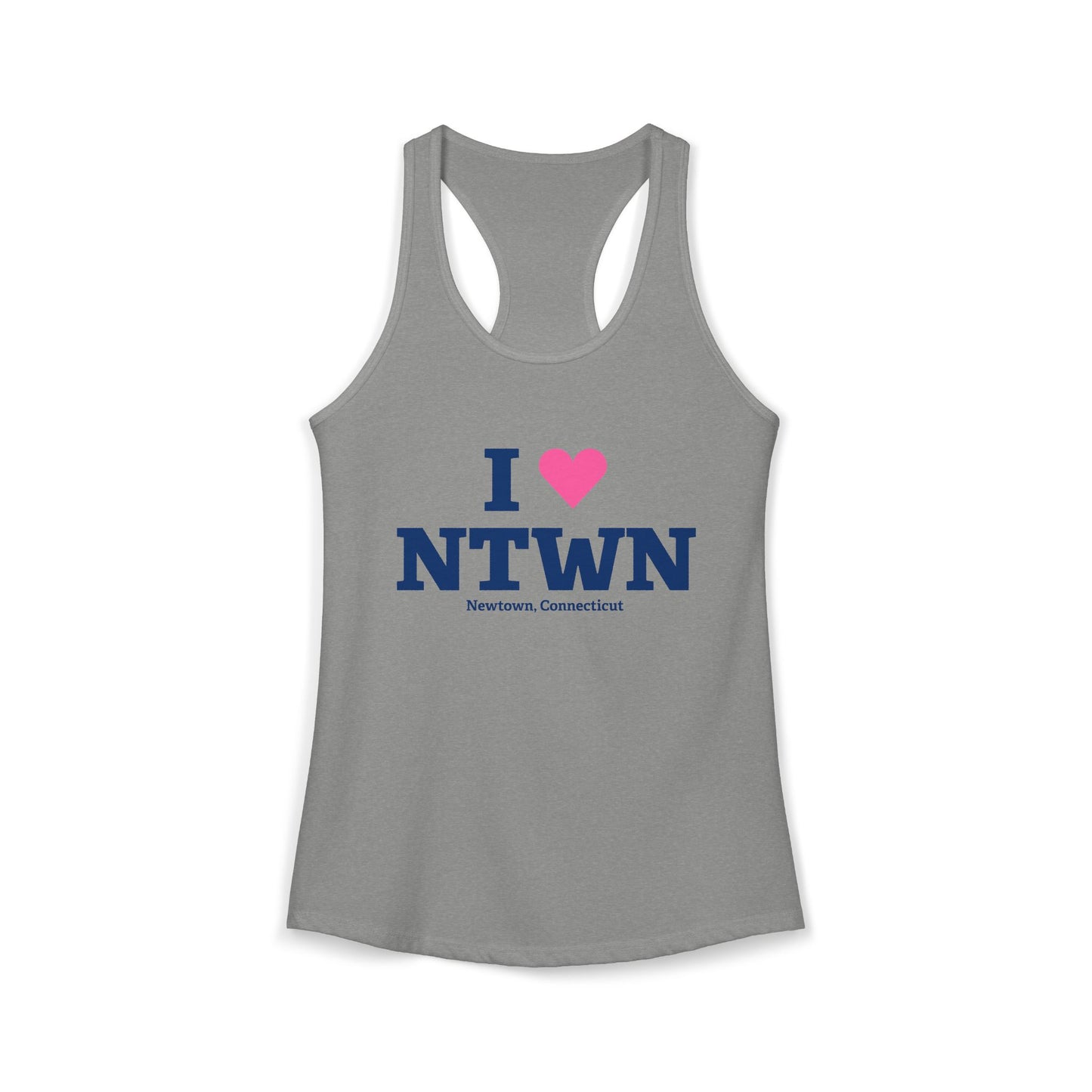 I Heart NTWN Women's Ideal Racerback Tank Top