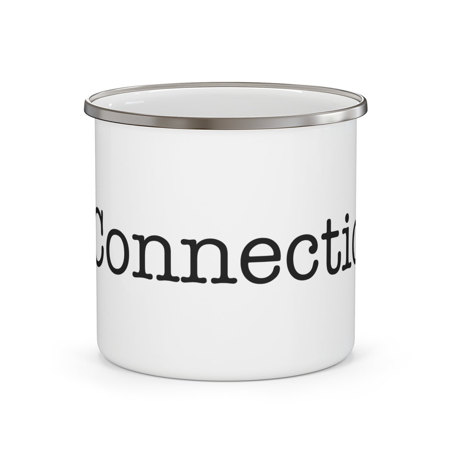 I Heart Connecticut. Enamel Camping Mug