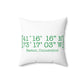 Easton Coordinates Spun Polyester Square Pillow
