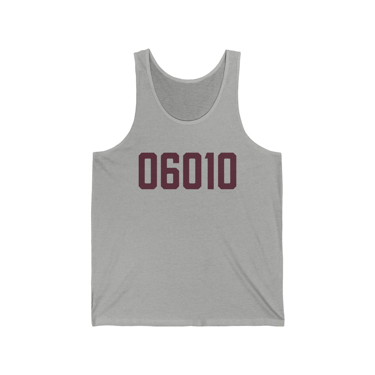 06010 Bristol Connecticut Zip Code Unisex Jersey Tank Top