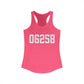 06258 Pomfret CT Zip Code Women's Ideal Racerback Tank Top