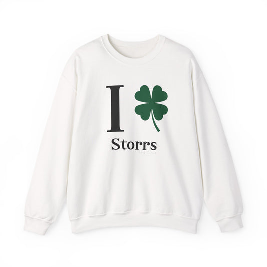 I Clover Storrs Unisex Heavy Blend™ Crewneck Sweatshirt