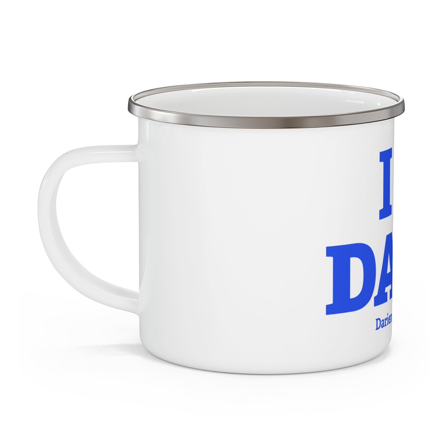 I Heart DARN Enamel Camping Mug