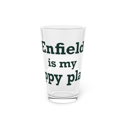 Enfield is My Happy Place Pint Glass, 16oz