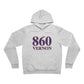 860 Vernon Red White & Blue Unisex Sponge Fleece Pullover Hoodie