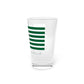 Stratford Connecticut St Patrick’s Day Flag Pint Glass, 16oz