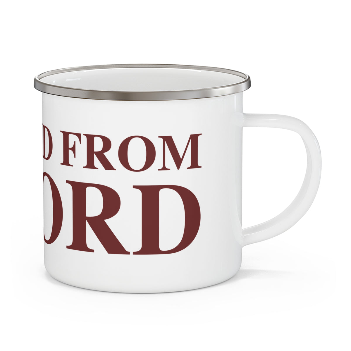 Just a kid from Oxford Enamel Camping Mug