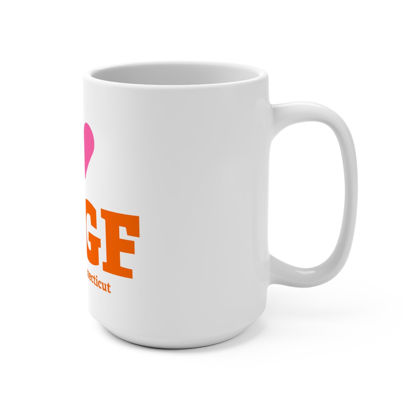 I Heart RDGF Mug 15oz