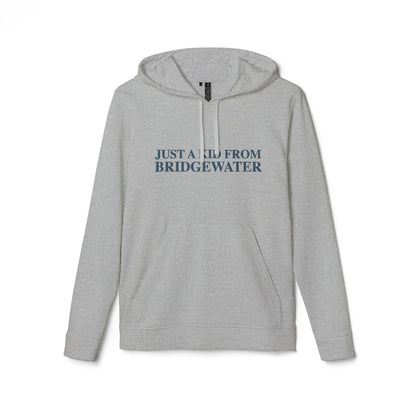 Just a kid from Bridgewater adidas Unisex Fleece Hoodie