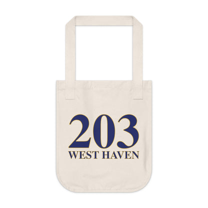 203 West Haven Organic Canvas Tote Bag